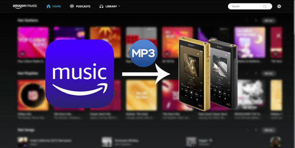 Enjoy Amazon Music on Walkman