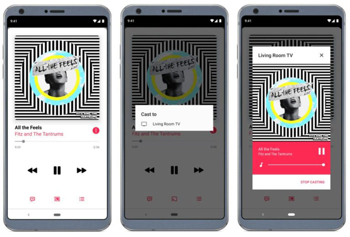 AndroidでApple MusicをChromecastで再生