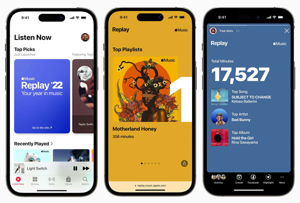 Apple Music Replay 2022