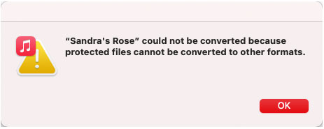 Music app fails to convert Apple Music to M4A