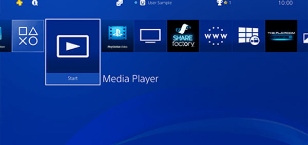 PS4 Media Player