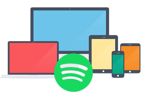 Enjoy Spotify songs on different devices.