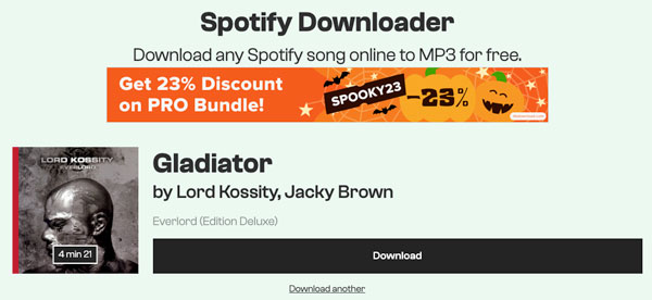 Soundloaders Spotify DownloaderでSpotify MP3変換