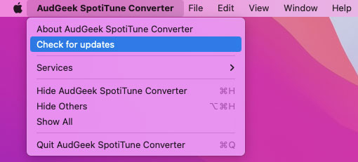 Upgrade AudGeek SpotiTune Converter for Mac