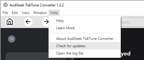 Upgrade AudGeek TidiTune Converter (Windows)