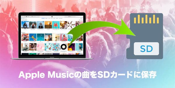 Apple Musicの曲をSDカードに保存